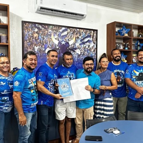 Caprichoso inicia organização alegórica para 2026 com entrega de projetos aos artistas