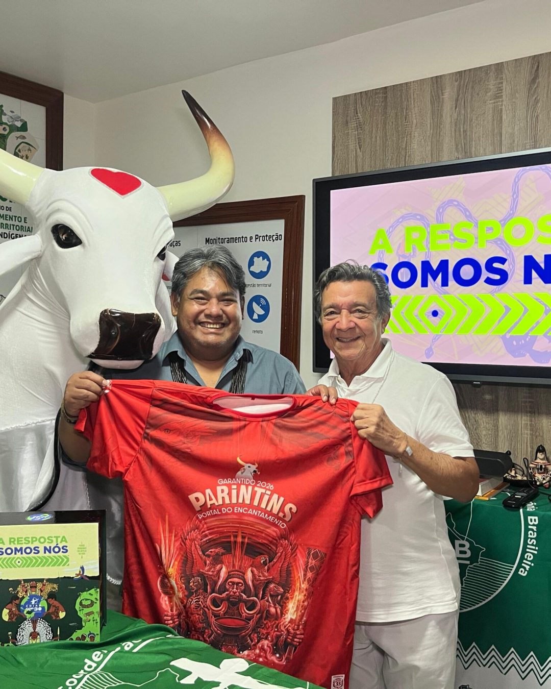 A Resposta Somos Nós!’: Boi Garantido e Coiab unem vozes por territórios demarcados, pelo clima e pela Amazônia