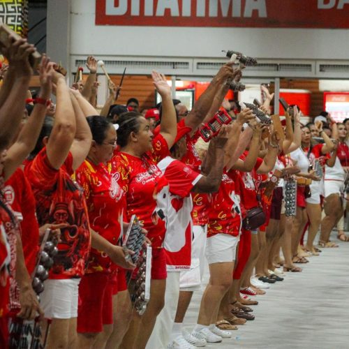 Batucada do Boi Garantido inicia ensaios para temporada 2026 na Cidade Garantido