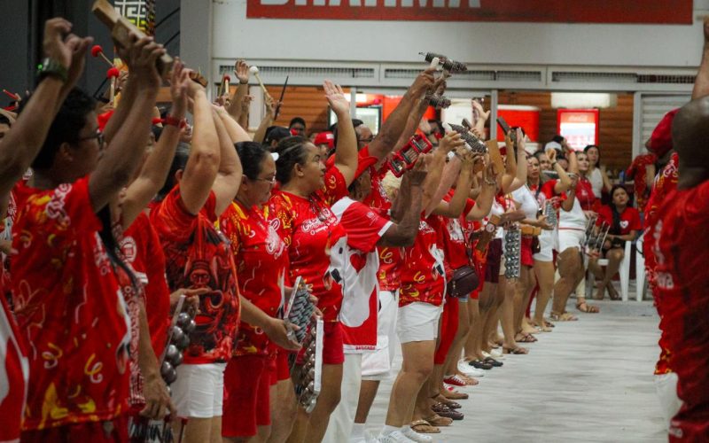 Batucada do Boi Garantido inicia ensaios para temporada 2026 na Cidade Garantido