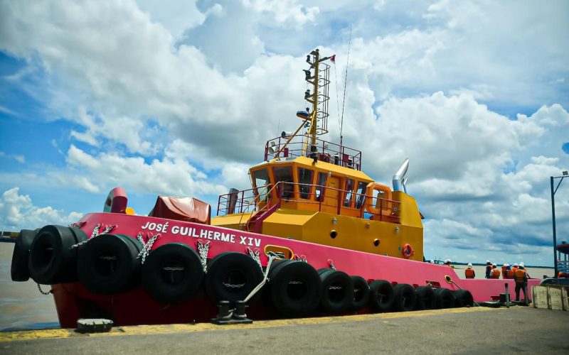 Porto de Parintins entra na fase final para receber navios com novas poitas a partir de abril